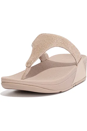 FitFlop Lulu Toepost Slippers - Hotfix