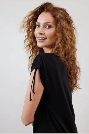 DIDI Dames T-shirt Lisa in black maat 42