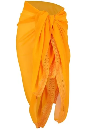 sarlini Pareo Omslagdoek Effen Dames Vrouwen Strandjurkje Sarong