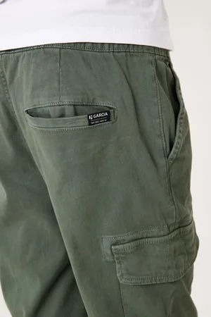 Garcia T43710 Jongens Relaxed Fit Broek Groen
