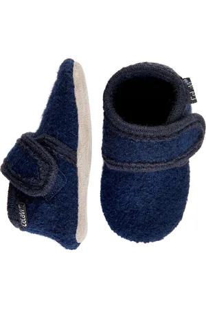 CeLaVi Kinder / Baby Schuhe Baby Wool Slippers Dark Navy-17/18