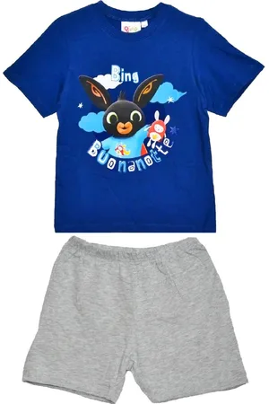 Bunny BING shortama - met grijs - pyjama - maat 110/116