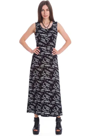 Banned Retro GRAFITI Maxi lange jurk - 4XL