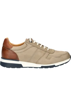 Van Lier Positano Sneakers taupe Nubuck