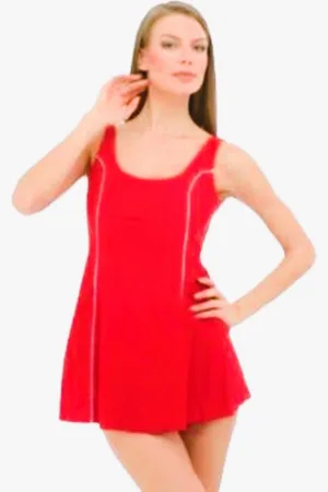 Merkloos Badpakjurk met geïntegreerde short- Tankini eendelig- Zwempak- Strandkleding- Zwemkleding- Dames Badmode Badpak Bikini Tankini-
