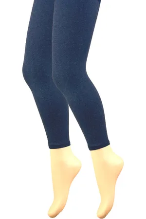 Merkloos Kinderpanty legging - 100 Denier -