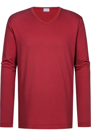 Mey Solid Night - - T-shirt met lange mouwen Serie Solid Night