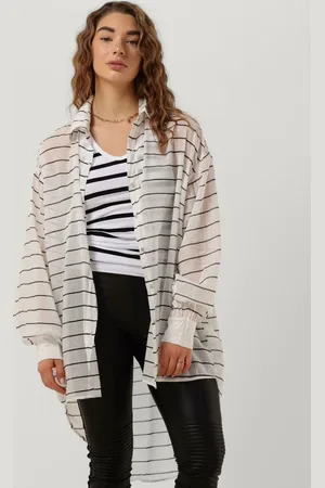 10 days Oversized Blouse Stripe Blouses Dames -
