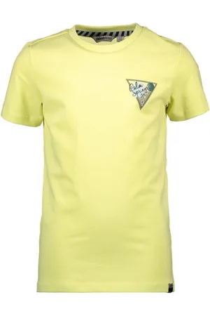 Moodstreet Jongens T-shirt korte mouw met print op de rug en borst -