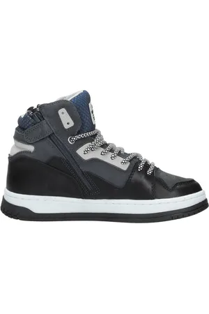 Vingino Joshua Mid Hoge sneakers - Leren Sneaker - Jongens -