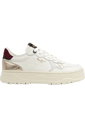Pepe Jeans Kore Vintage Sneakers Wit EU 38 Vrouw