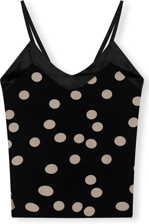 10 days Strappy Top Polka Dot Tops & T-shirts Dames - Shirt -