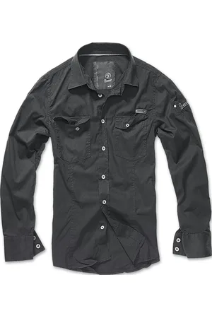 Brandit Heren - Modern - Casual - Streetwear - Menswear - Dikke kwaliteit - Blouse - Slim - Shirt - Worker