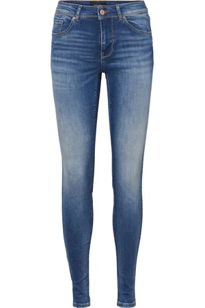 VERO MODA VMLUX MR SLIM JEANS RI310 GA NOOS Dames Jeans