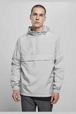 Urban classics Pullover Basic Pull Over Jacket Lightasphalt-2XL