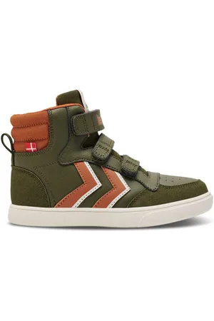 Hummel Stadil Pro Sneakers Groen EU 28 Jongen