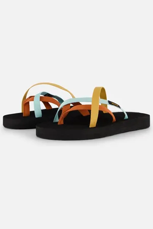 Teva OLOWAHU Dames Slippers - /Oranje/Blauw