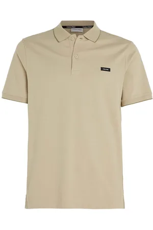 Calvin Klein Stretch Pique Tippin Poloshirt - Streetwear - Volwassen