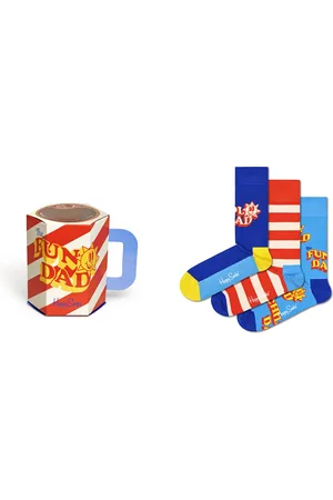 Happy Socks 3-Pack Father Of The Year Socks Gift Set - maat 41-46 - Vaderdag