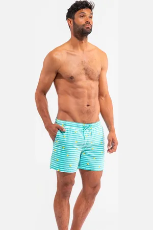A-dam Rein - Zwembroek - Boxershort - Zwemshort - Gemaakt van Gerecyclede Flessen - Vegan - Heren - Mannen - Lichtgroen - S