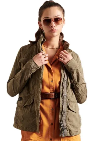 Superdry Military M65 Jas Groen S Vrouw