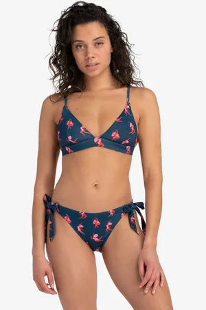 A-dam Faya - Bikini top - Zwemkleding - Gemaakt van Gerecyclede Flessen - Vegan - Dames - Vrouwen - Donkerblauw - XL