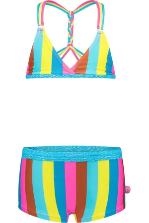 Just Beach Meisjes bikini triangel - Boho streep