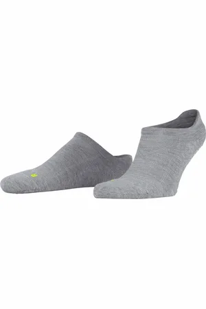 Falke Cool Kick anatomische pluche zool Zacht Ademend Sneldrogend sneakersokken unisex grijs