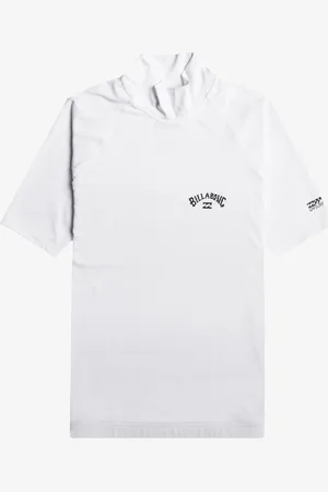 Billabong UV-Rashguard voor vrouwen met korte mouwen - Tropic Surf - UPF50+ - Zwart - maat XS