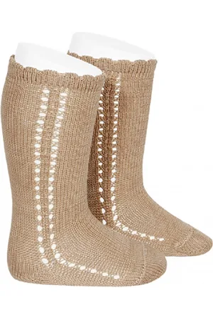 CONDOR Cóndor Kniekous Cotton Strik | 2569/2 | /Bruin | 18-24 mnd | maat 2