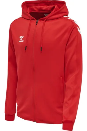 Hummel Hoodie Hmlcore Xk Poly Zip Hood Sweat True Red-XXL
