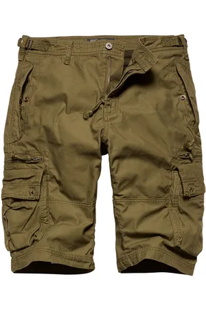 Vintage industries Cargoshorts Gandor Shorts Olive-XXL