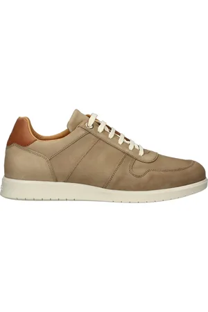 Van Lier Mercato heren sneaker - Taupe