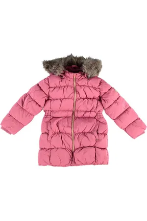 NAME IT Lange meisjes dons winterjas