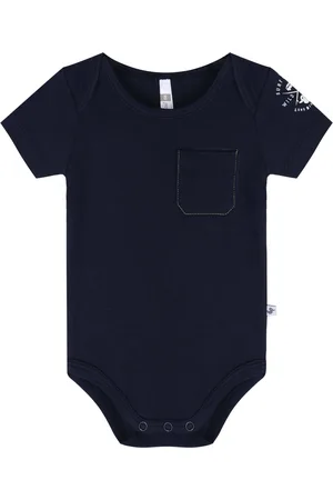 Ducky Beau Romper Navy - Baby Romper -