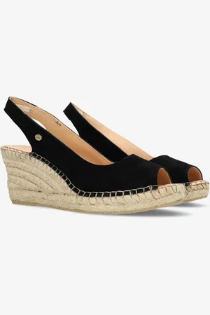 Fred de la Bretoniere Espadrille Clare Beau Black