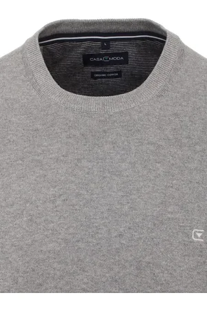 Casa Moda Trui Met Ronde Hals Organic Cotton 423980800-713 - 3XL