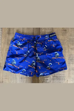 Muchachomalo Heren rits zwemshort squirrel