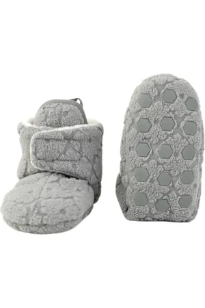 Lodger Slofjes newborn - - 0-3 maanden - Met antislip - Warm fleece