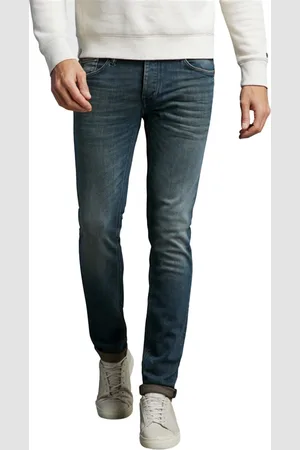 Cast Iron Blauwe Slim Fit Jeans Riser Slim Aged - Dark Wash