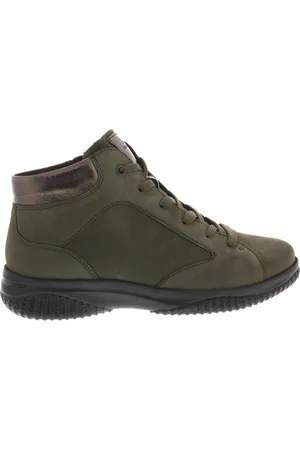 Hartjes Dames Veterschoenen Ethno Boot Schilf-haselnuss