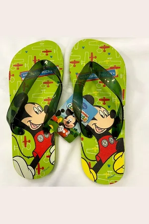 Disney Mickey Mouse Slippers Groen