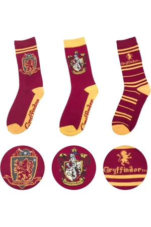 Cinereplicas Harry Potter - Gryffindor Sokken - Set van 3