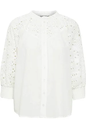 FRANSA Blouse 20613992 - Blanc de Blanc