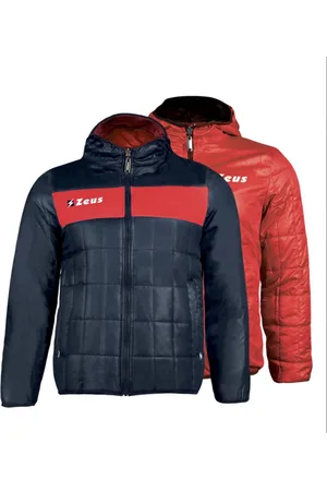 Merkloos Padded Jas, 2 zijdig te dragen ! Zeus, /Rood, maat L/XL