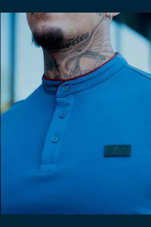 AB Lifestyle Tokio Polo | Navy Peony - Heren