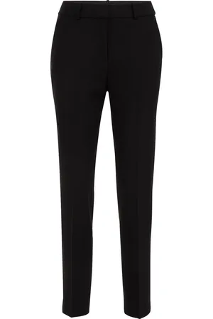 WE Fashion Dames slim fit pantalon