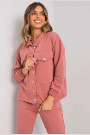 Merkloos Dames Huispak met Knopen Shirt