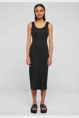 Urban classics Rib Top Lange jurk - XXL
