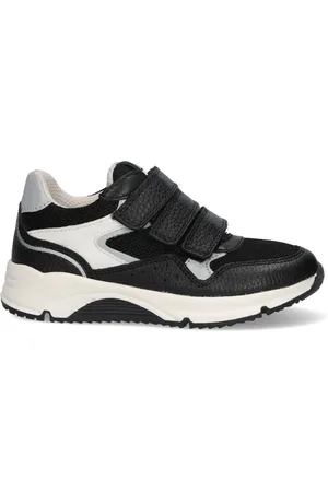Braqeez 424269-589 Jongens Lage Sneakers - - Leer - Klittenband